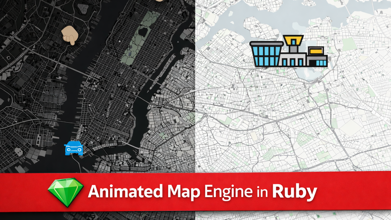 Ruby Now Has an Animated Map Engine