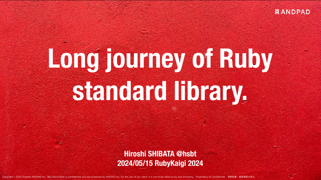 RubyKaigi 2024: A Deep Technical Shift in Ruby’s Standard Library
