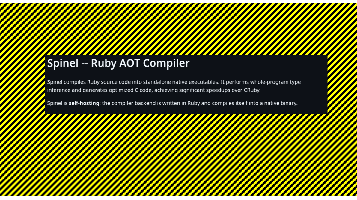 Spinel: A Different Direction for Ruby Performance
