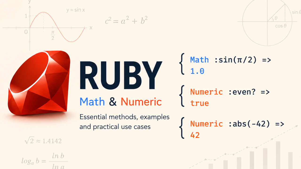 Ruby Numeric Deep Dive: Useful Methods You Probably Underuse (With Examples)