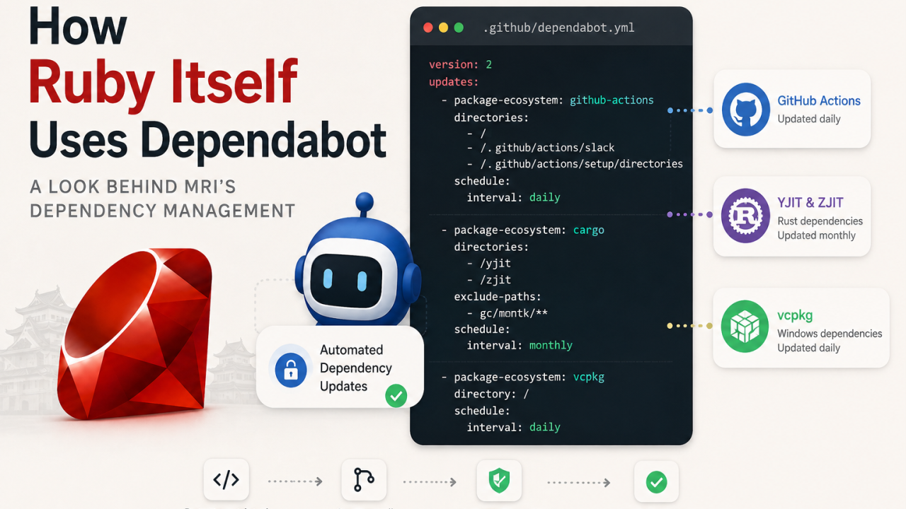 How Ruby Itself Uses Dependabot: A Look Behind MRI's Dependency Management