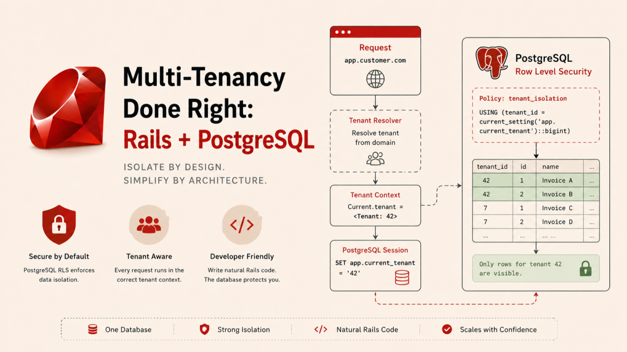 Beyond tenant_id: Treating Multi-Tenancy as a Database Invariant